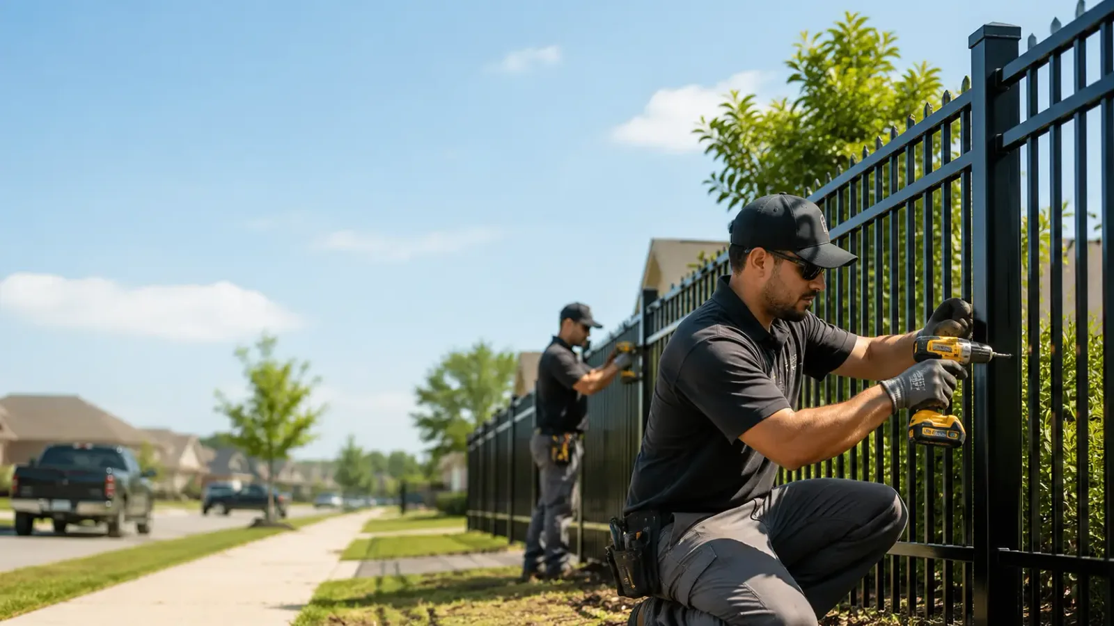 Metal Fence Installation in Egg Harbor Township, NJ